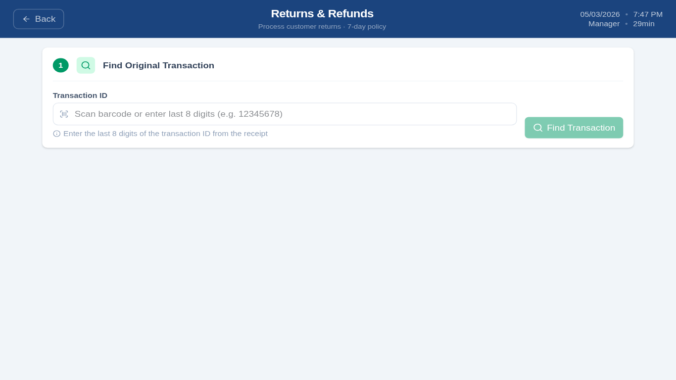 Returns & Refunds